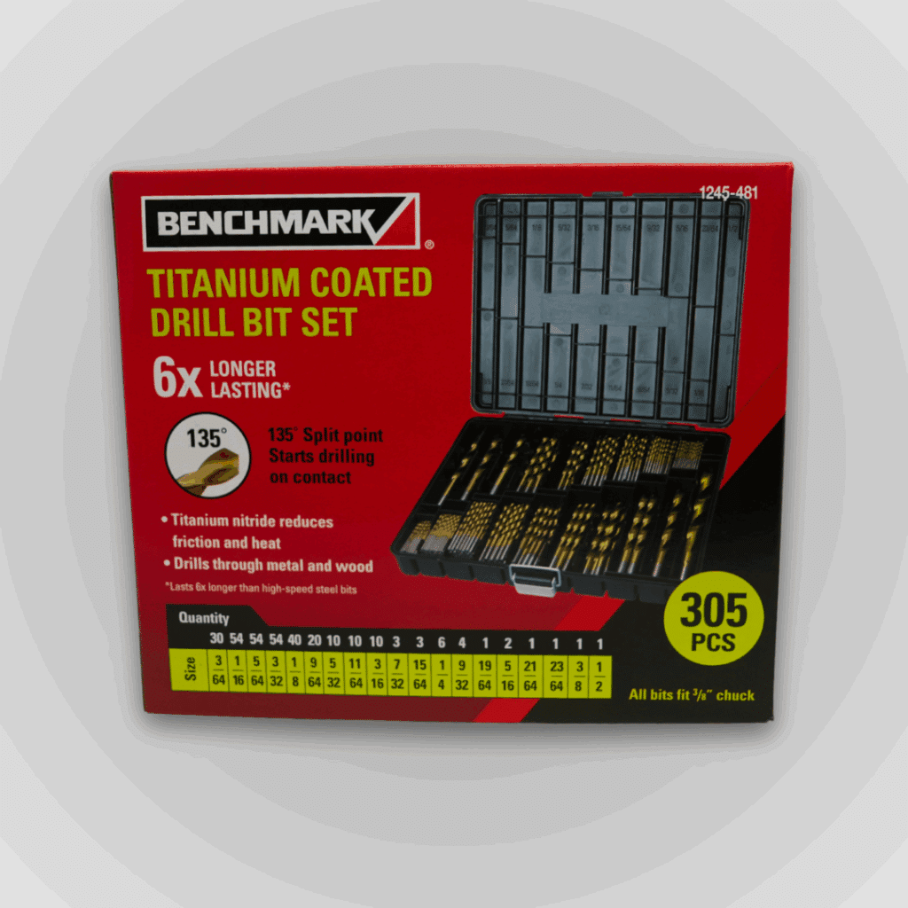 Benchmark Drill Bit Set