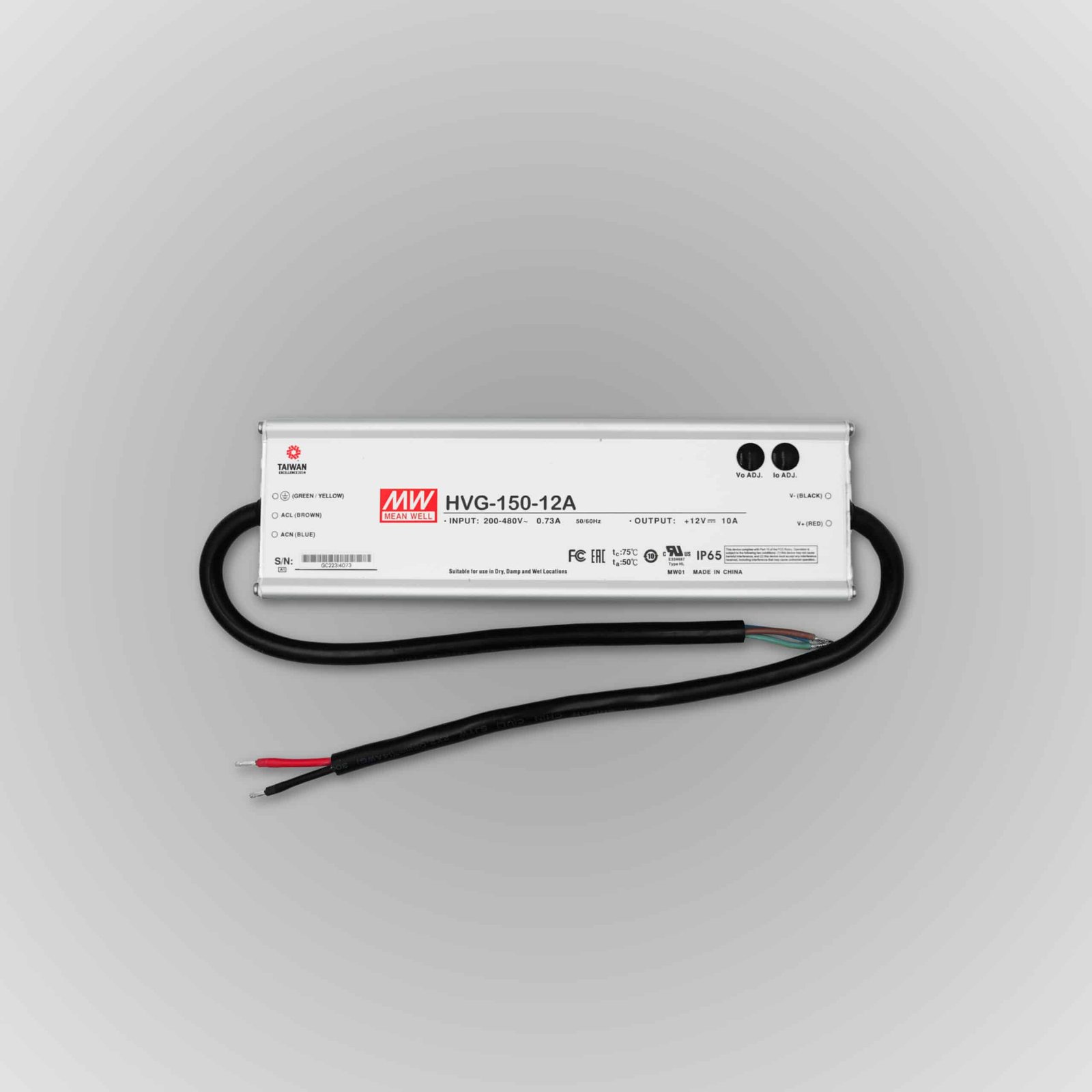 Meanwell HVG Series 347v Power Supplies